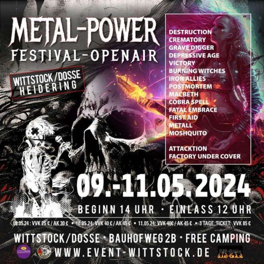 FACTORY UNDER COVER beim Metal-Power in Wittstock